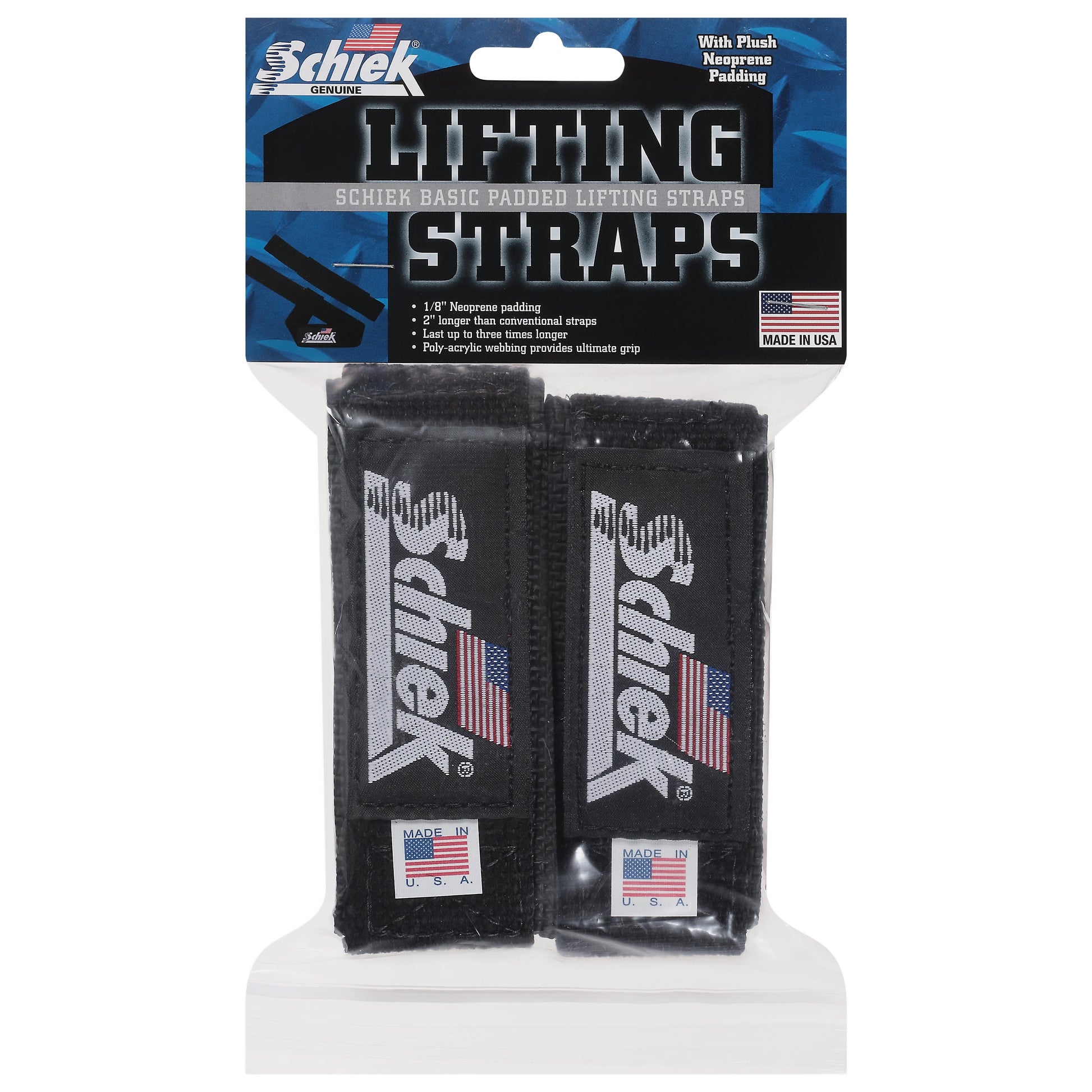 Schiek Basic Padded Lifting Straps